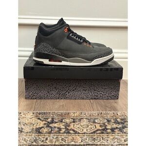 Men's air Jordan 3 retro fear size 10